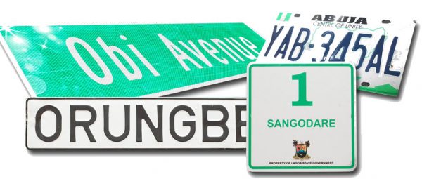 Number Plates, Signage and Markings